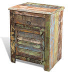 "Albion" Rustic Wooden Bedside/End Table
