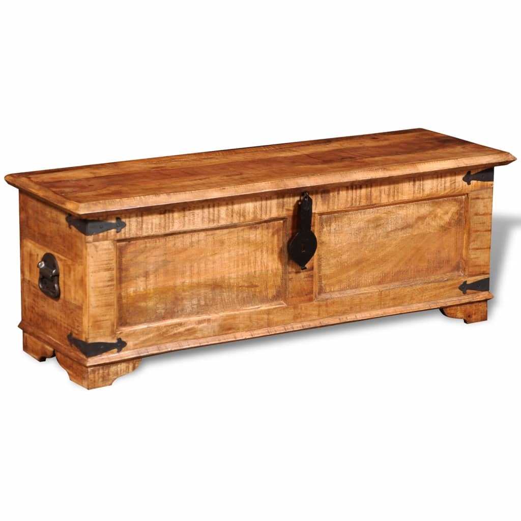 "Baggot" Wooden Storage Chest