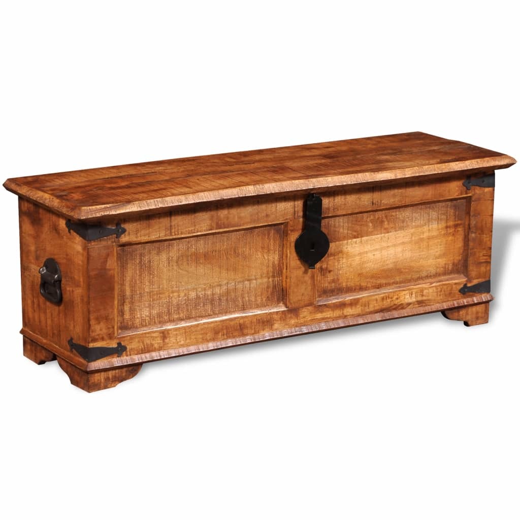 "Baggot" Wooden Storage Chest