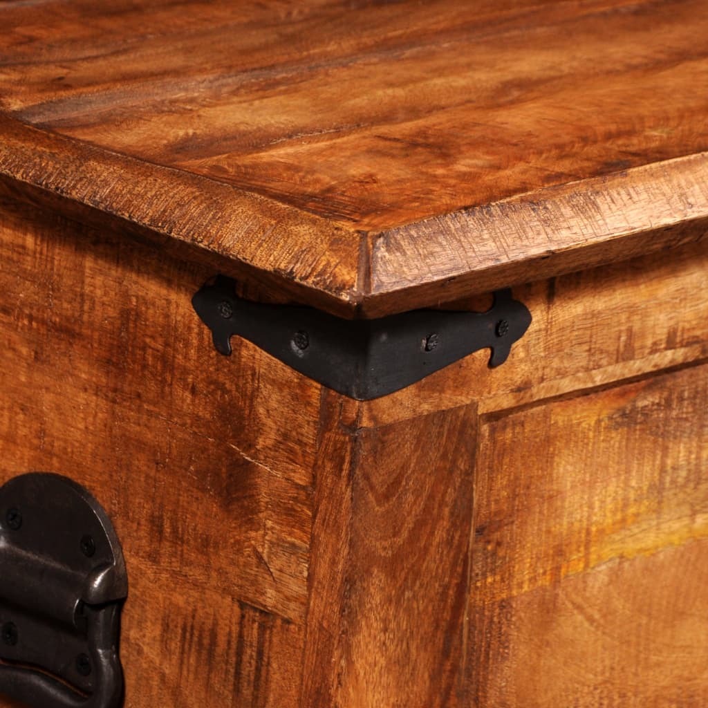 "Baggot" Wooden Storage Chest