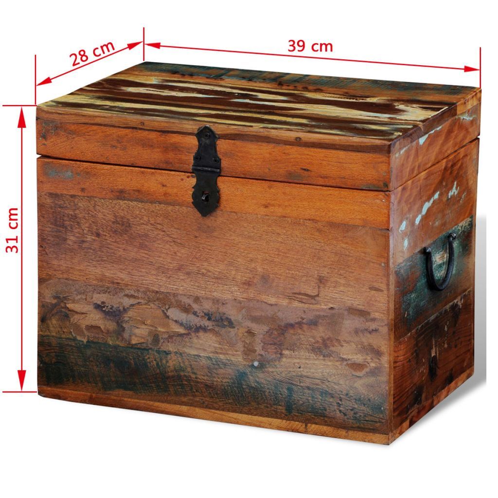 "Hilda" Wooden Storage Chest