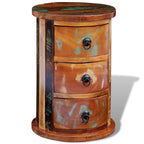 "Arndill" Wood Bedside Table Cabinet/End Table