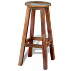 1x "Jasper" Wood Bar Stool
