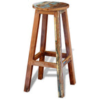 1x "Jasper" Wood Bar Stool