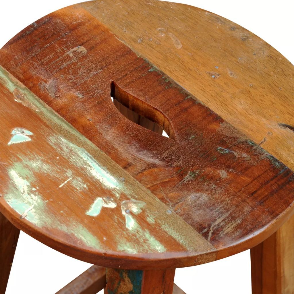 1x "Jasper" Wood Bar Stool