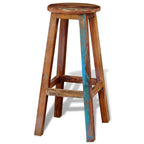 1x "Jasper" Wood Bar Stool
