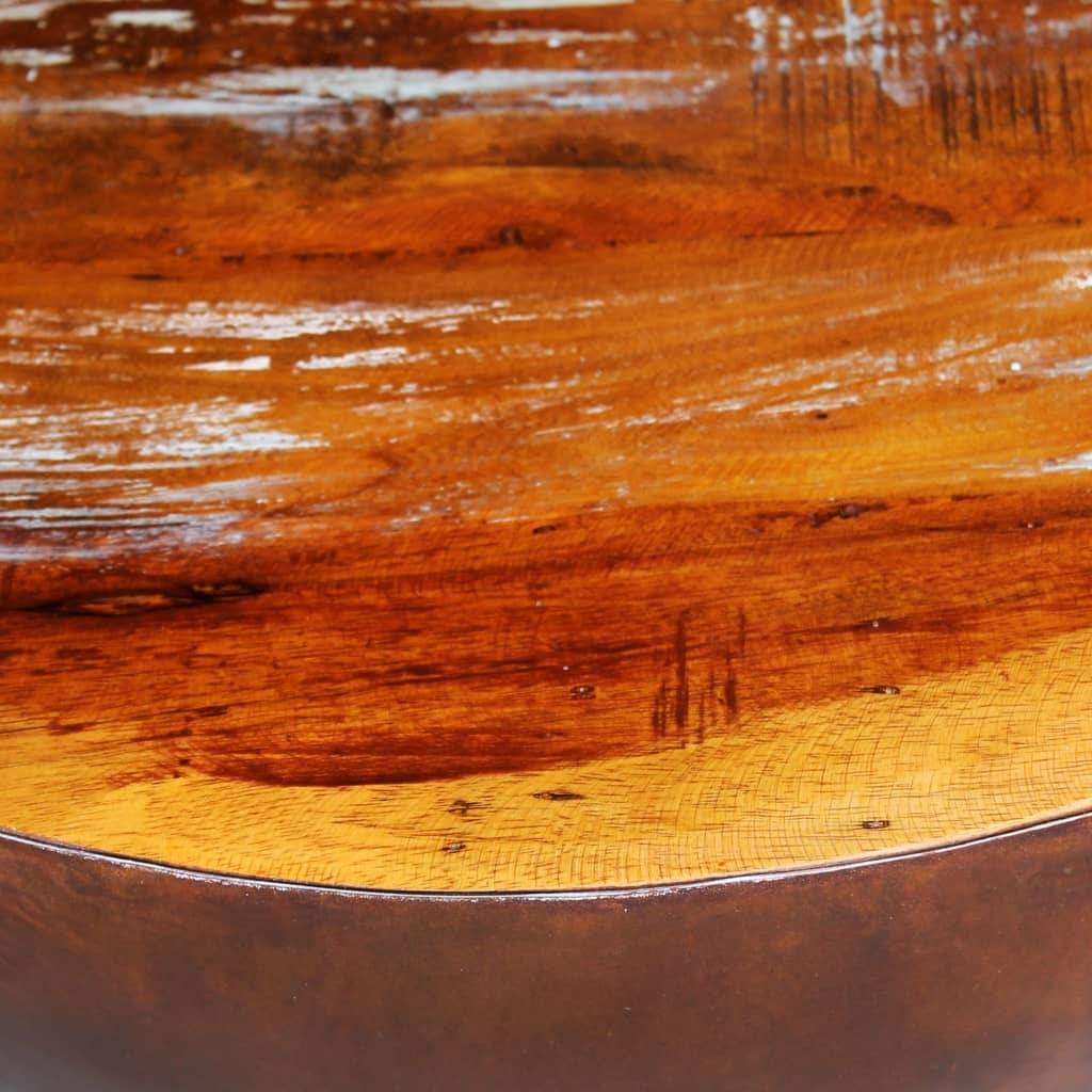 "Alex" Bowl Shape Wooden Coffee Table