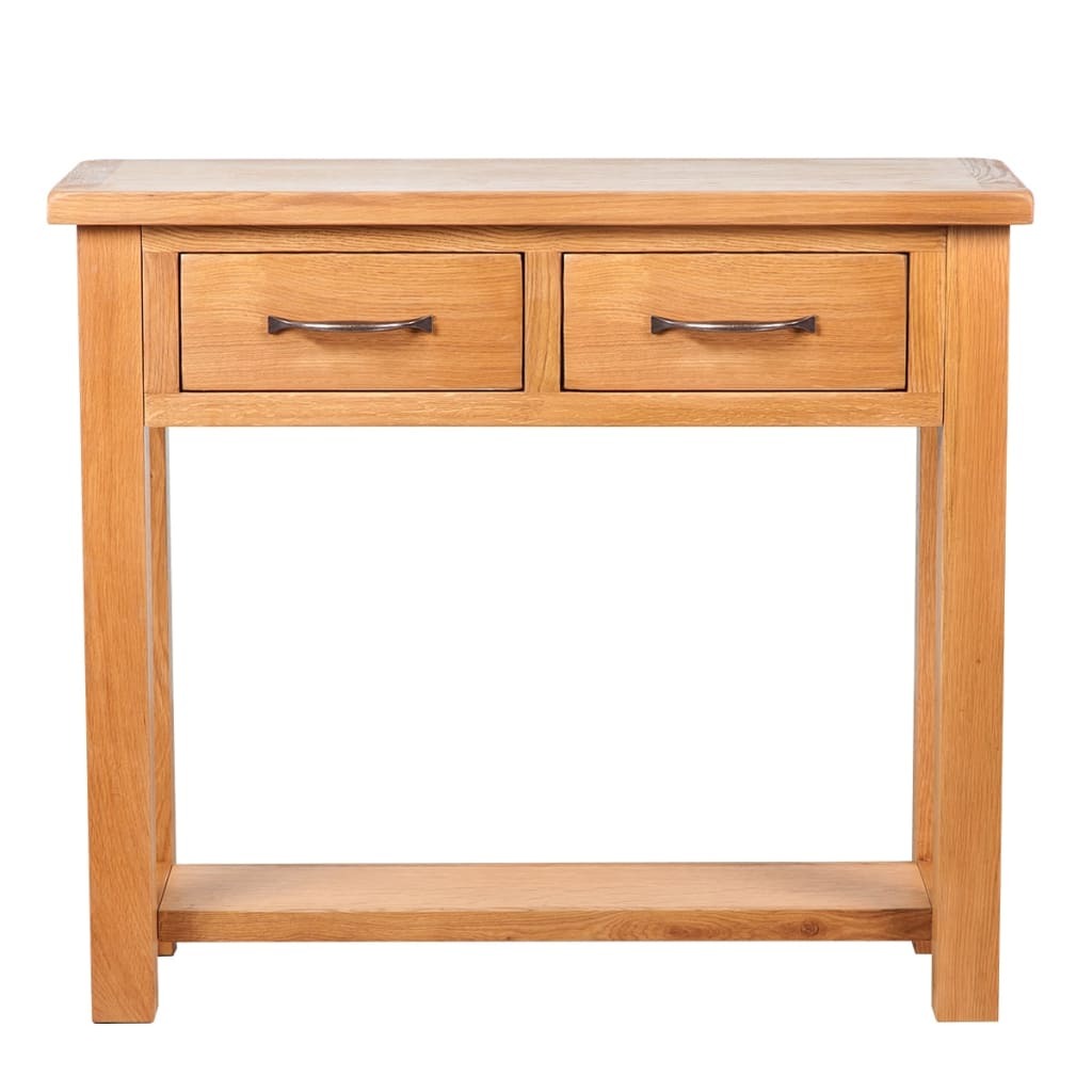 "Kimberley" Oak Wood Console Table