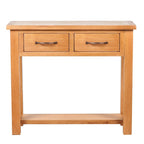 "Kimberley" Oak Wood Console Table
