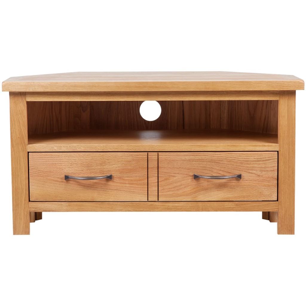 "Linton" Oak Wood TV Cabinet