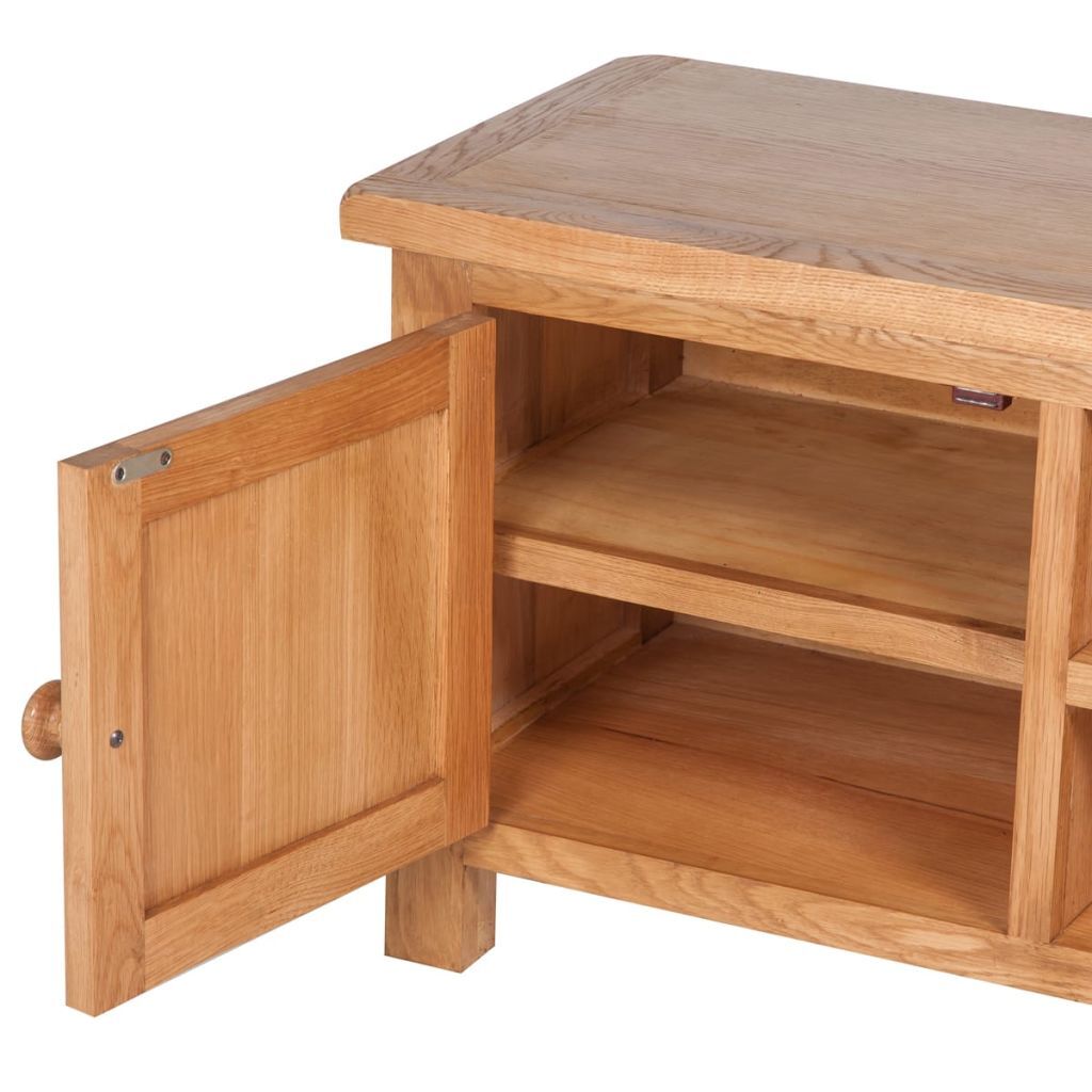 "Norham" Oak Wood TV Cabinet