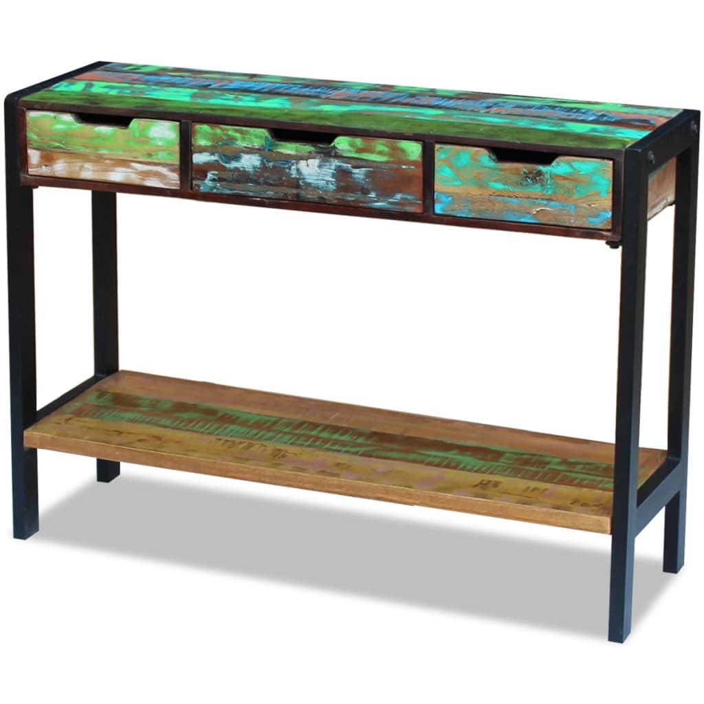 "Appian" Solid Reclaimed Wood Buffet Table 110cm