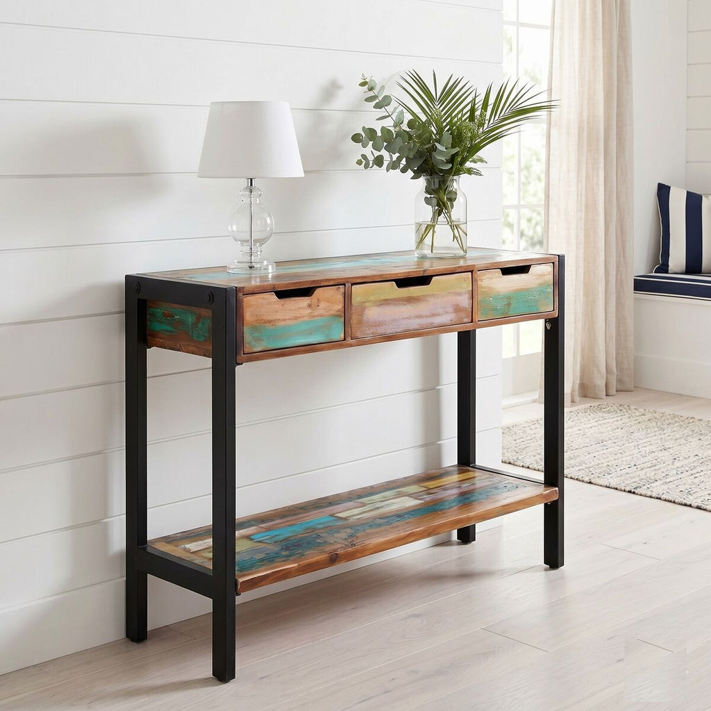 "Appian" Solid Reclaimed Wood Buffet Table 110cm