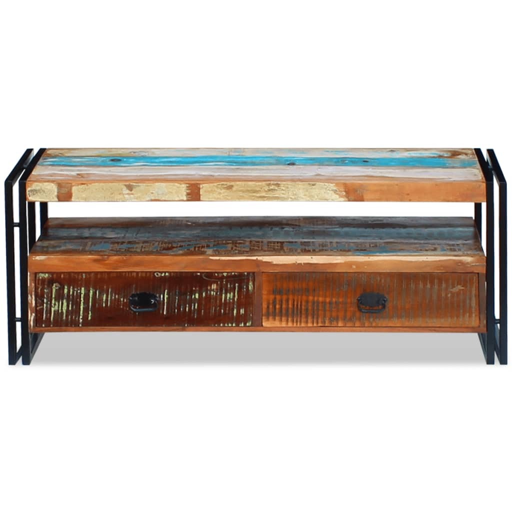 "Parsonage" Solid Reclaimed Wood TV Stand 120cm