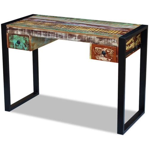 "Arthur" Solid Reclaimed Wood Study/Writing Desk