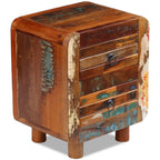 "Pearson" Solid Reclaimed Wood Bedside Table Nightstand
