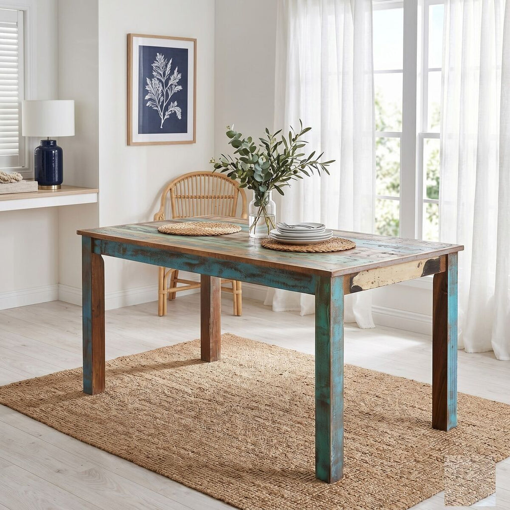 "Attunga" Dining Table Solid Reclaimed Wood 115x60x76 cm