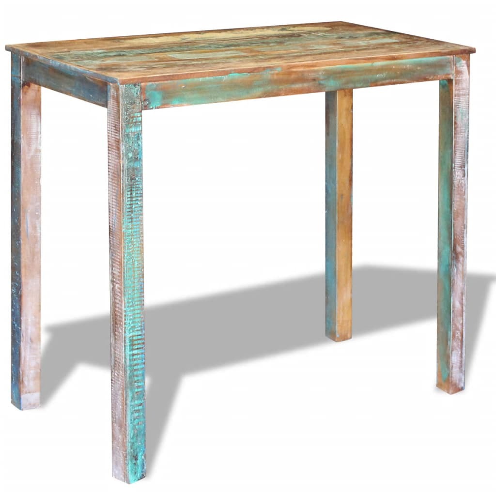 "Barina Downs" Solid Reclaimed Wood Bar Table 115 cm