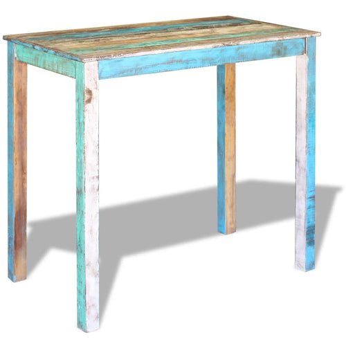 "Barina Downs" Solid Reclaimed Wood Bar Table 115 cm