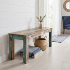 "Barraba" Solid Reclaimed Wood Bench 110 cm