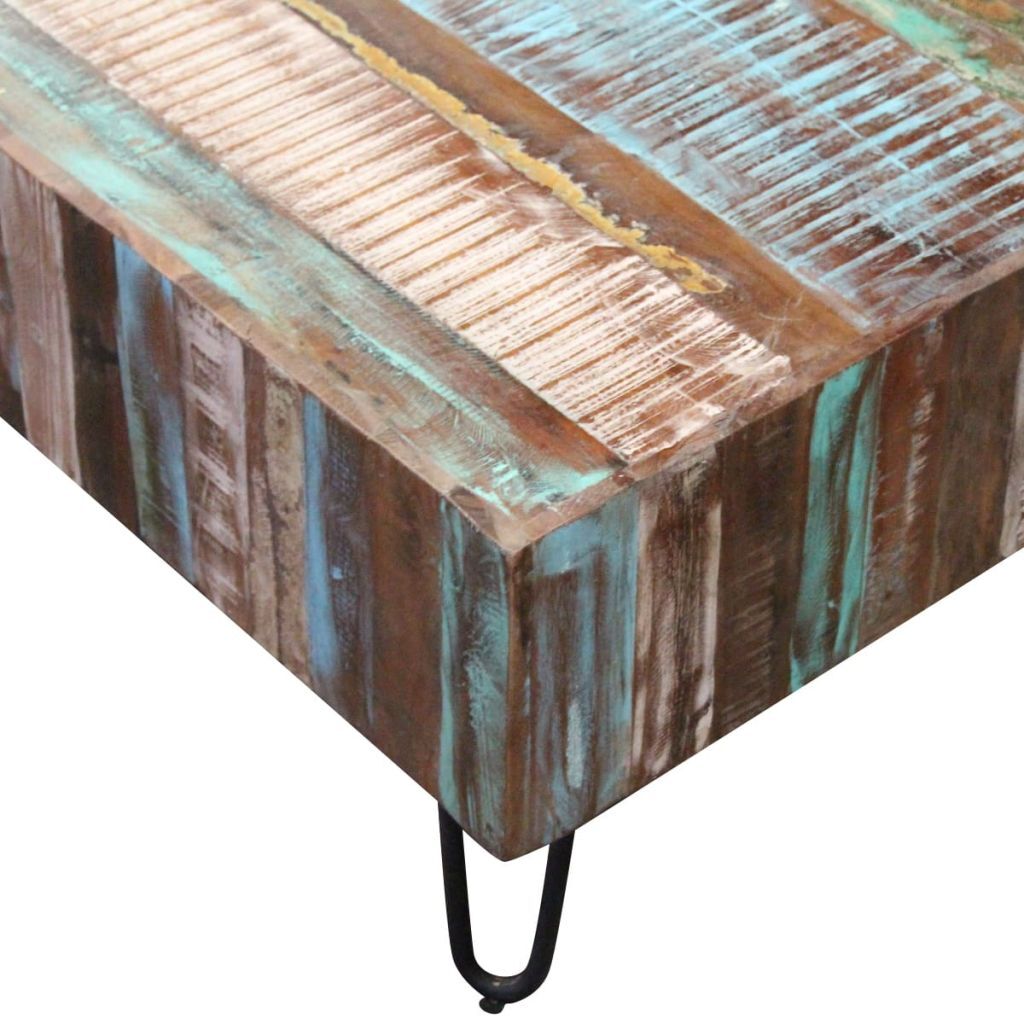 "Roxborough Park" Solid Reclaimed Wood Coffee Table 100 cm