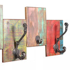 "Bass" Solid Reclaimed Wood Clothes Rack 78 cm