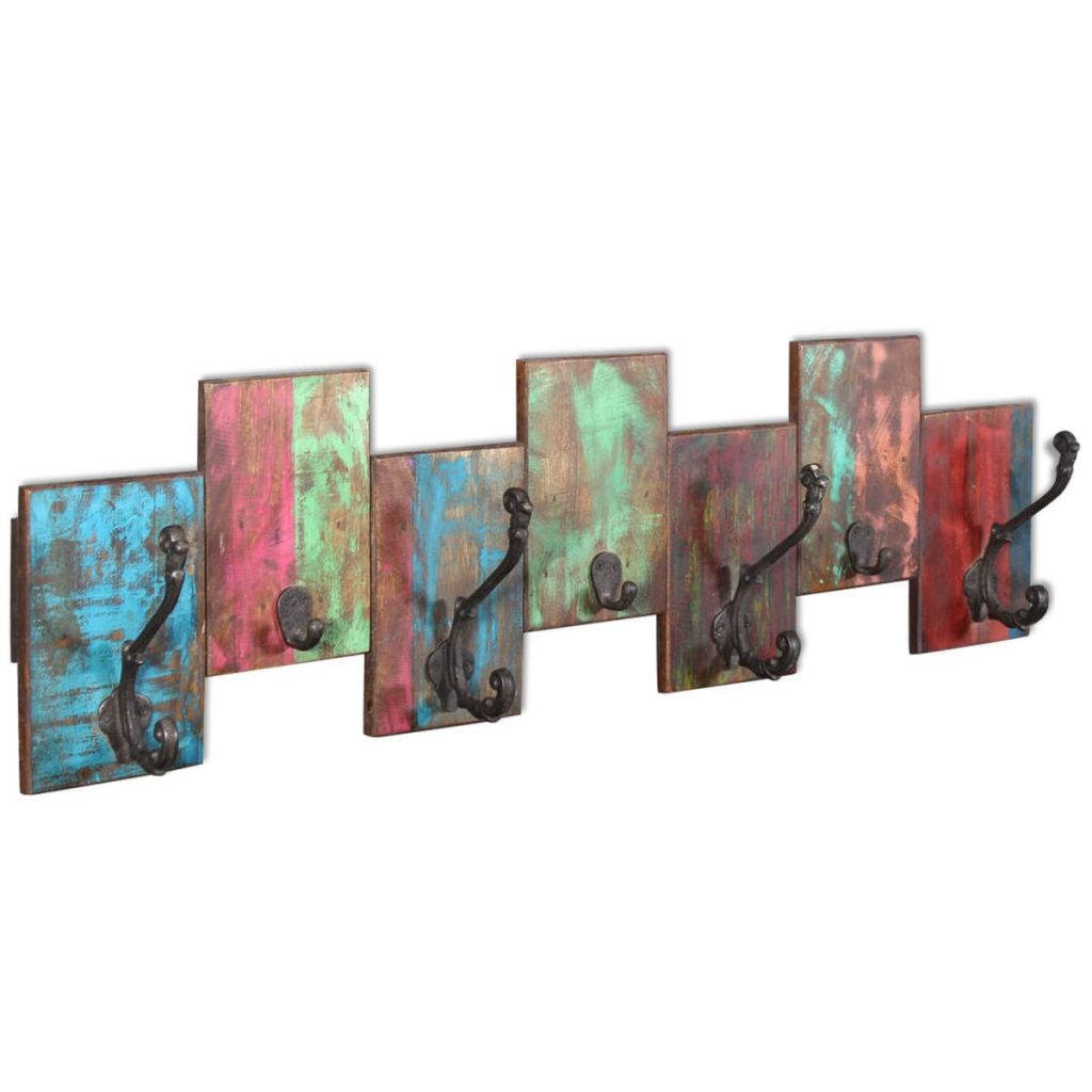 "Bass" Solid Reclaimed Wood Clothes Rack 78 cm