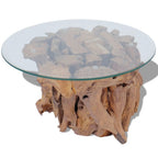 "Beresford" Coffee Table Solid Teak Driftwood 60 cm