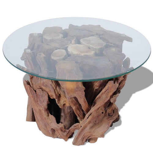 "Beresford" Coffee Table Solid Teak Driftwood 60 cm