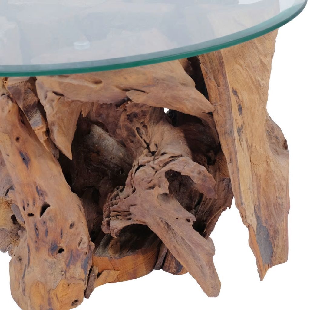 "Beresford" Coffee Table Solid Teak Driftwood 60 cm