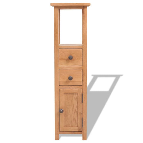 "Cypress" Solid Oak Wood Corner Stand