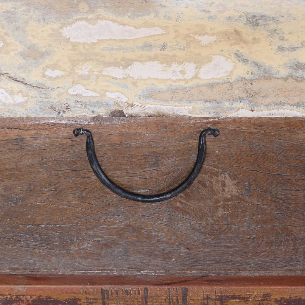 "Niela" Reclaimed Wood Coffee Table 70x70 cm
