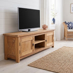 "Boonal" TV Cabinet Solid Teak 120x30x40 cm