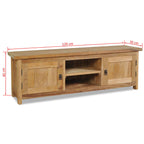 "Boonal" TV Cabinet Solid Teak 120x30x40 cm