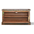 "Browne" Shoe Storage Bench Solid Reclaimed Wood