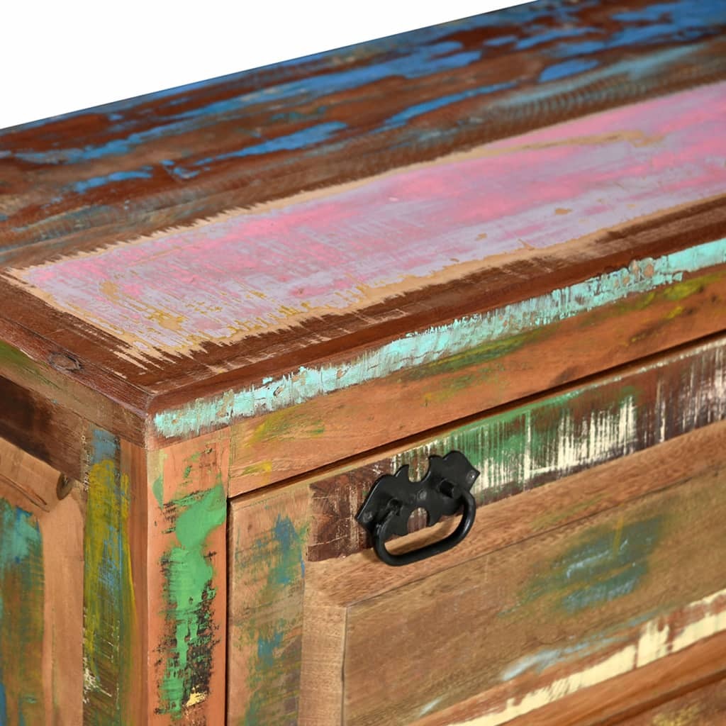 "Browne" Shoe Storage Bench Solid Reclaimed Wood