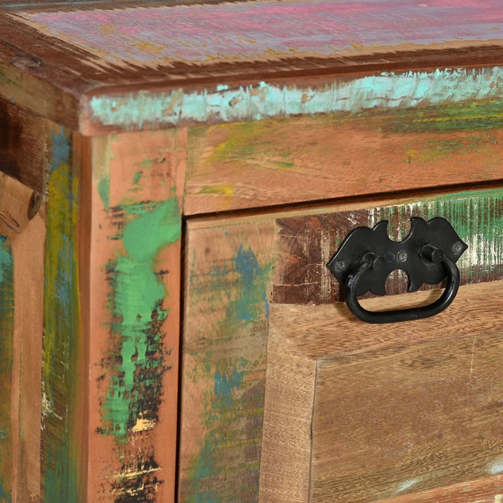 "Browne" Shoe Storage Bench Solid Reclaimed Wood