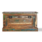 "Browne" Shoe Storage Bench Solid Reclaimed Wood