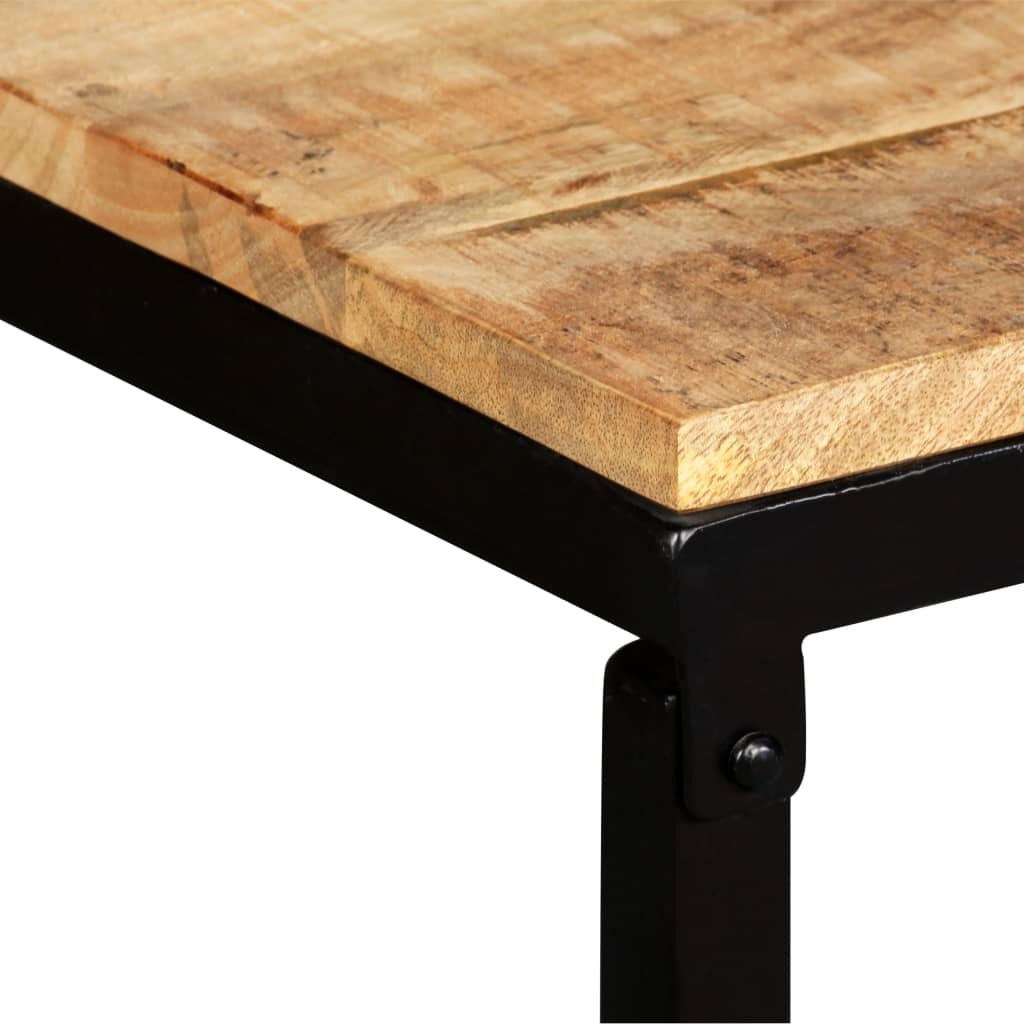 "Burbank" Bench Solid Mango Wood 110x35x45 cm