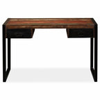 "Burrandong" Desk with 2 Drawers Solid Reclaimed Wood 120x50x76 cm