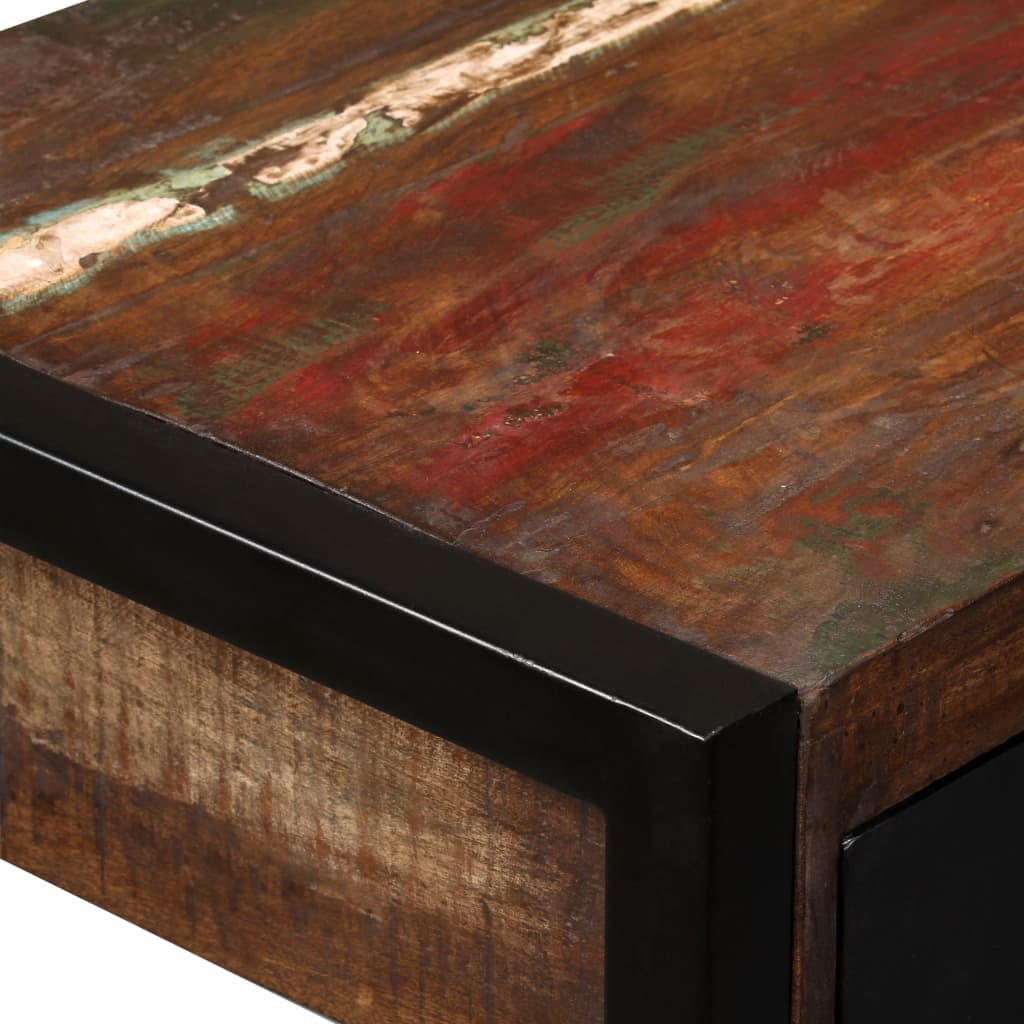 "Burrandong" Desk with 2 Drawers Solid Reclaimed Wood 120x50x76 cm