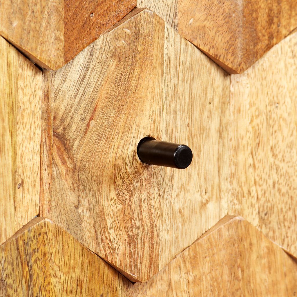 "Caloola" TV Cabinet Solid Mango Wood 118x35x40 cm