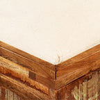 "Cameron" Storage Bench Solid Reclaimed Wood 80x40x40 cm