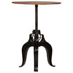 "Priory" Bar Table Solid Reclaimed Wood 75x(76-110) cm