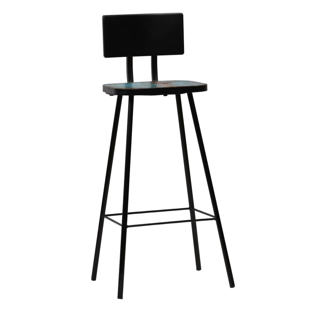 "Carrabai" Bar Chairs 4 pcs Solid Reclaimed Wood