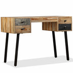"Carver" Writing Desk 110x50x76 cm Solid Reclaimed Teak