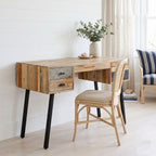 "Carver" Writing Desk 110x50x76 cm Solid Reclaimed Teak