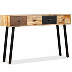 "Cary" Console Table 120x30x76 cm Solid Reclaimed Teak