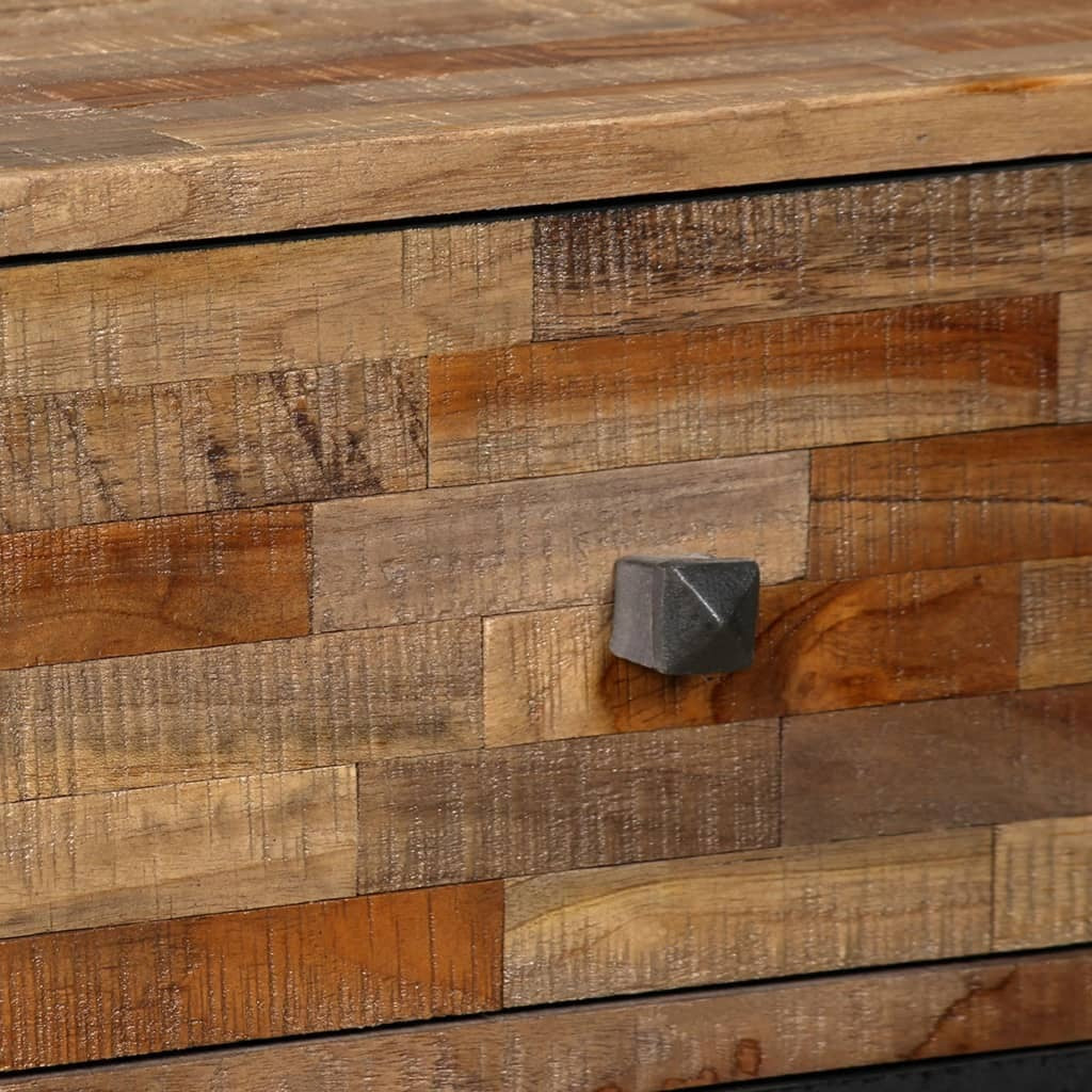 "Cassina" Side Cabinet with 6 Drawers 70x30x76 cm Solid Reclaimed Teak