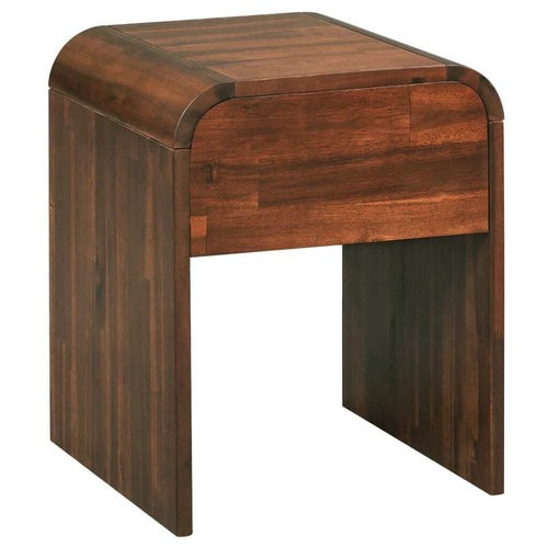 "Chelsea" Nightstand 41,5x42x52 cm Solid Acacia Wood
